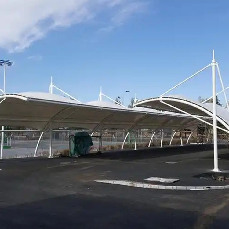 聂荣县膜结构电动车棚