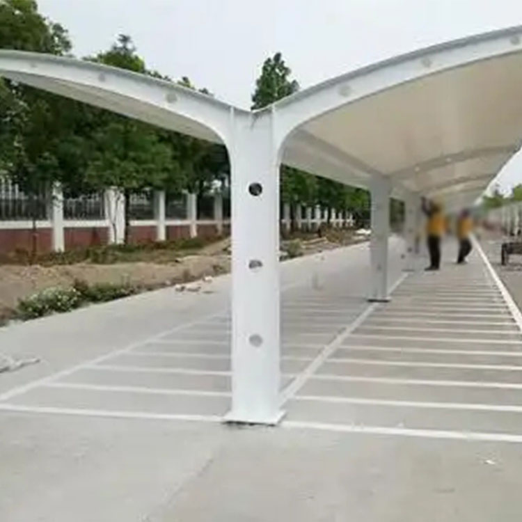 聂荣县膜结构电动车棚